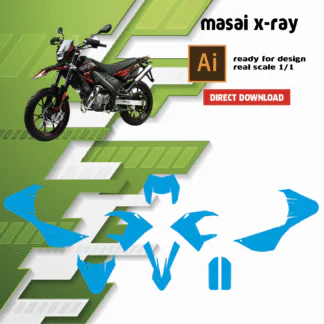 template / gabarit masai xray