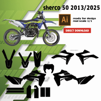 template sherco 50
