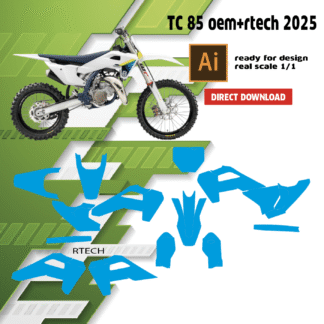 template husqvarna tc