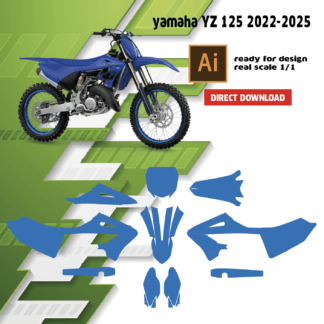 gabarit yamaha yz