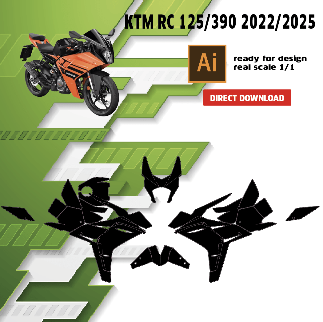 template ktm rc